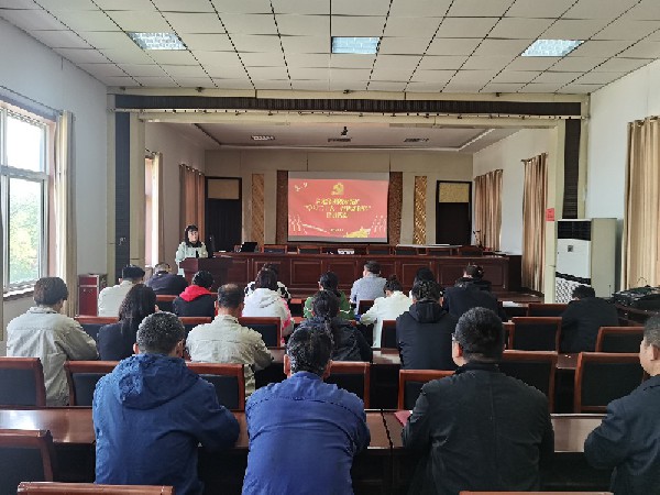 【理論宣講】級索煤礦開展“學(xué)習(xí)二十大 奮進(jìn)新征程”宣講活動(dòng)